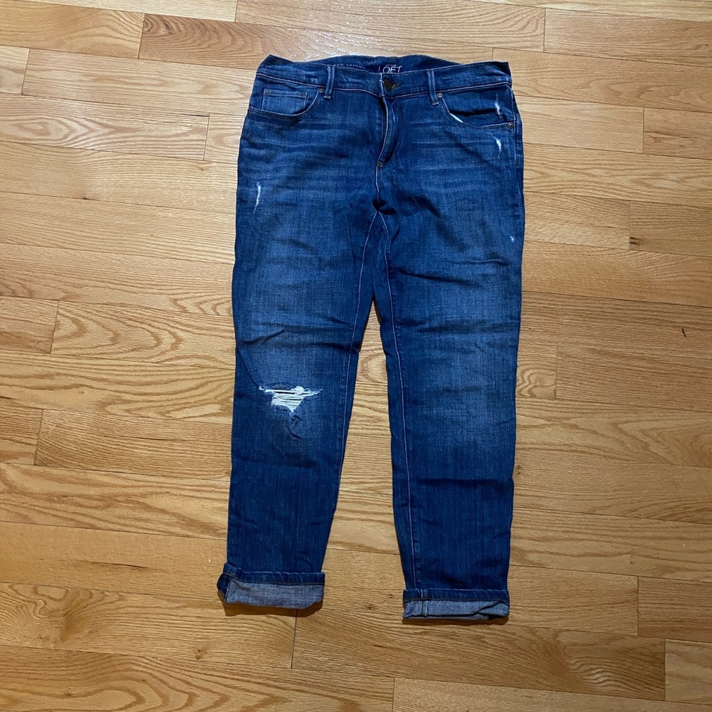 The Loft capri jeans